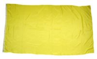 Fahne / Flagge Einfarbig Gelb 150 x 250 cm