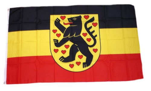 Flagge Fahne Sachsen-Weimar-Eisenach Hissflagge 90 x 150 cm 