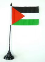 Fahne / Tischflagge Palästina NEU 11 x 16 cm Flaggen