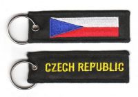 Fahnen Schlüsselanhänger Tschechichische Republik