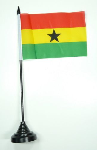 Miniflag Ghana 10 x 15 cm Fahne Flagge Miniflagge 