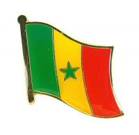 Flaggen Pin Fahne Senegal Pins NEU Anstecknadel Flagge