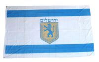 Flagge / Fahne Israel - Jerusalem Hissflagge 90 x 150 cm
