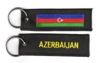 Fahnen Schlüsselanhänger Aserbaidschan