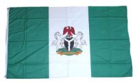 Flagge / Fahne Nigeria Wappen Hissflagge 90 x 150 cm