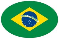 Wappen Aufkleber Sticker Brasilien