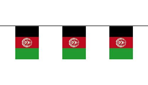 Flaggenkette Afghanistan 6 m