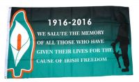 Fahne / Flagge 100 Jahre Osteraufstand Irland 90 x 150 cm