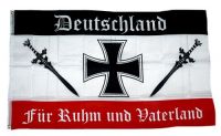 Flagge Fahne Deutschland Meine Heimat Mein Vaterland Hissflagge 90 x 150 cm 