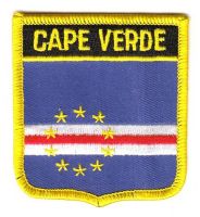 Wappen Aufnäher Fahne Kap Verde
