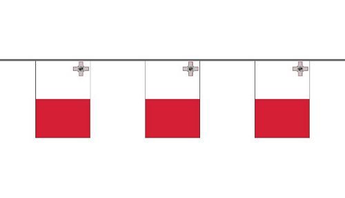 Flaggenkette Malta 6 m