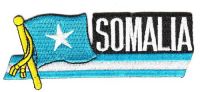Fahnen Sidekick Aufnäher Somalia