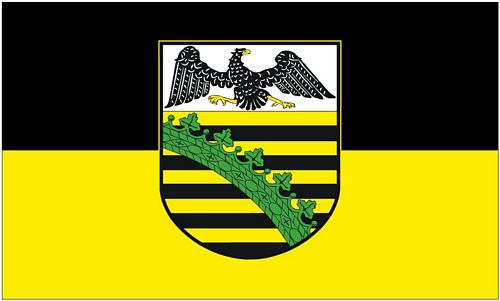 Fahne / Flagge Provinz Sachsen 90 x 150 cm, Deutschland, Historisches