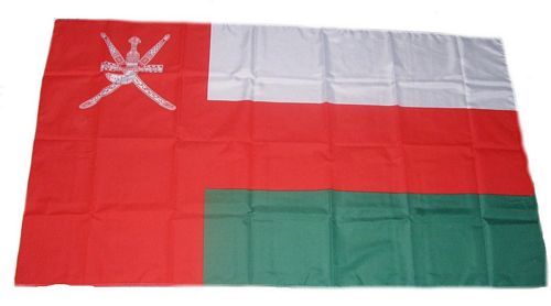 Fahne / Flagge Oman 30 x 45 cm
