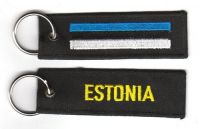 Fahnen Schlüsselanhänger Estland