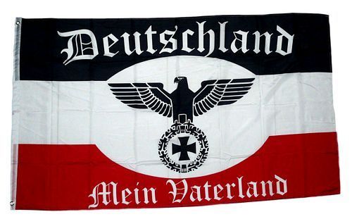 Fahne / Flagge Deutschland Mein Vaterland 150 x 250 cm