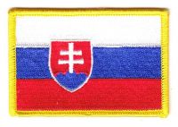 Fahnen Aufnäher Slowakei