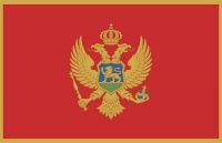 Fahnen Aufkleber Sticker Montenegro