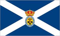 Fahne / Flagge Spanien - Santa Cruz de Tenerife 90 x 150 cm