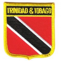 Wappen Aufnäher Fahne Trinidad
