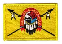 Fahnen Aufnäher Indianer - Apachen