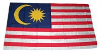 Fahne / Flagge Malaysia 30 x 45 cm