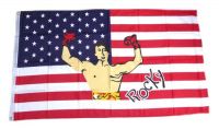 Fahne / Flagge USA - Rocky 90 x 150 cm