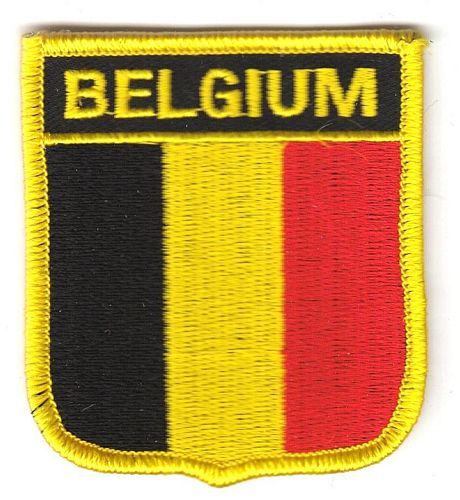 Wappen Aufnäher Fahne Belgien