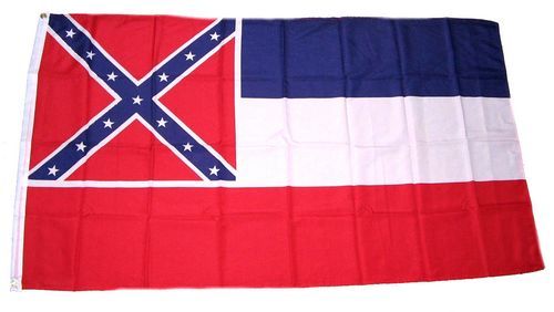 Fahne / Flagge USA - Mississippi 90 x 150 cm