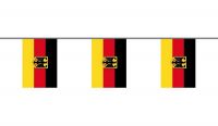 Flaggenkette Deutschland mit Adler 6 m
