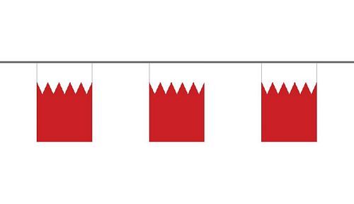 Flaggenkette Bahrain 6 m