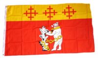 Fahne / Flagge England - Warwickshire 90 x 150 cm