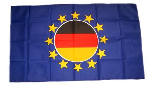 Fahne / Flagge Europa Deutschland 30 x 45 cm, Größe 30 x 45 cm, Sonderformate