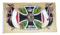 Fahne / Flagge Eisernes Kreuz 1914 150 x 250 cm