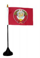 Tischfahne UDSSR Wappen 11 x 16 cm Flagge Fahne