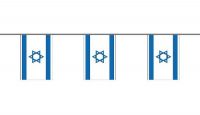 Flaggenkette Israel 6 m