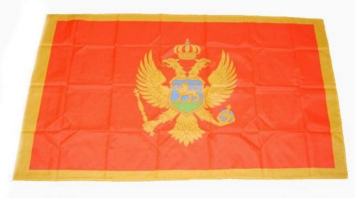 Fahne / Flagge Montenegro 30 x 45 cm