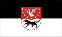 Fahne / Flagge Landkreis Prignitz 90 x 150 cm