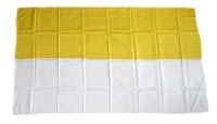 Flagge Fahne gelb / weiß 30 x 45 cm