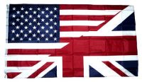Fahne / Flagge USA / Großbritannien 90 x 150 cm