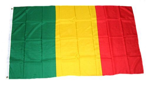 Flagge / Fahne Mali Hissflagge 90 x 150 cm