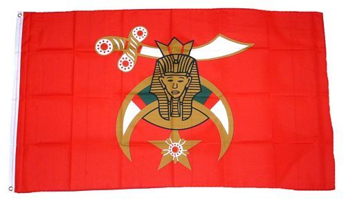 Fahne Shriner Orden Hissflagge 90 x 150 cm Flagge