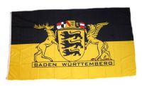 Flagge / Fahne Baden Württemberg Landessiegel Hissflagge 90 x 150 cm