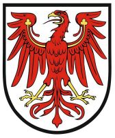 Wappenschild Aufkleber Sticker Brandenburg