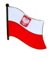 Flaggen Pin Polen Adler NEU Fahne Flagge Anstecknadel