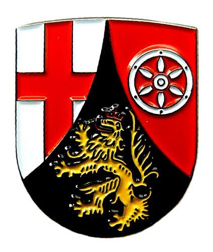 Pin Rheinland Pfalz Wappen Anstecker NEU Anstecknadel
