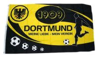 Fahne / Flagge Dortmund Mein Verein 90 x 150 cm