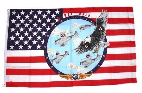 Fahne / Flagge USA - Winds over 90 x 150 cm