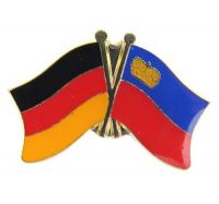 Fahnen Freundschaftspin Anstecker Liechtenstein 