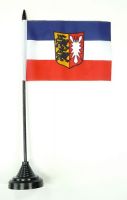 Fahne / Tischflagge Schleswig Holstein NEU 11 x 16 cm